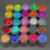 Paillettes holographiques effet écaille pour leurres artisanaux