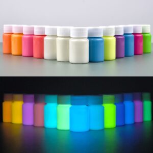 Poudre phosphorescente 1 Poudre phosphorescente glow in the dark pour leurres souples