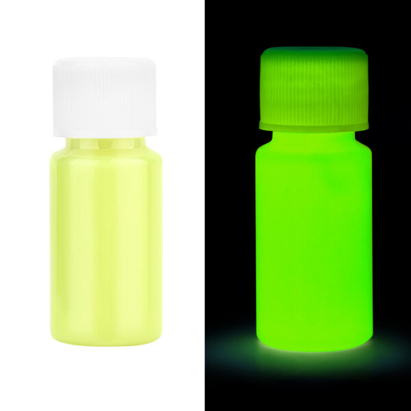 Poudre phosphorescente fluorescente couleurs disponibles