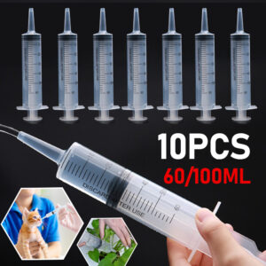 Seringue de précision 60ml pour injection plastisol leurres souples